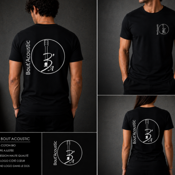 T Shirt Bout'Acoustic - H/F